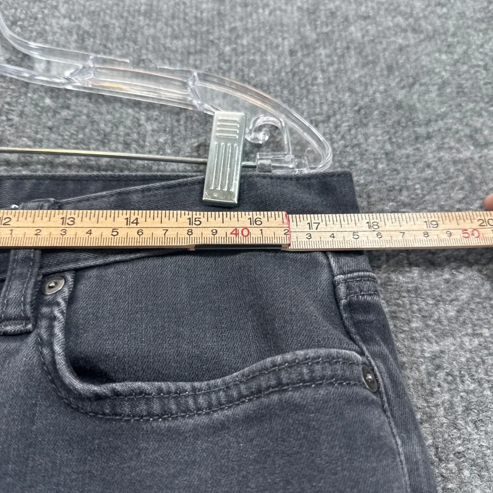Banana Republic Traveler Jeans Mens 34x32 Gray Slim Fit Stretch Denim Pants